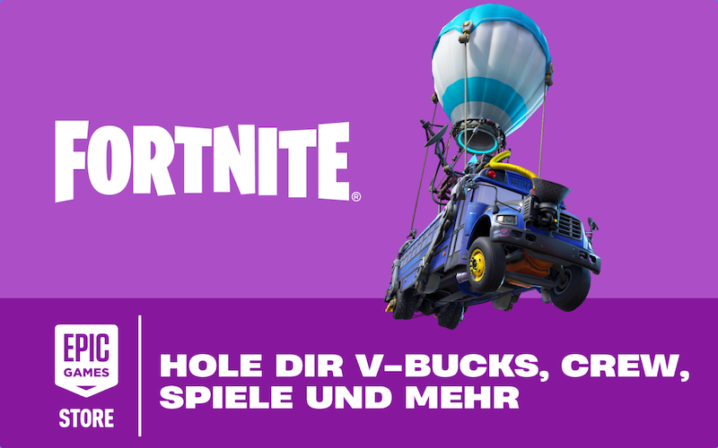 Fortnite Geschenkkarte 125 EUR